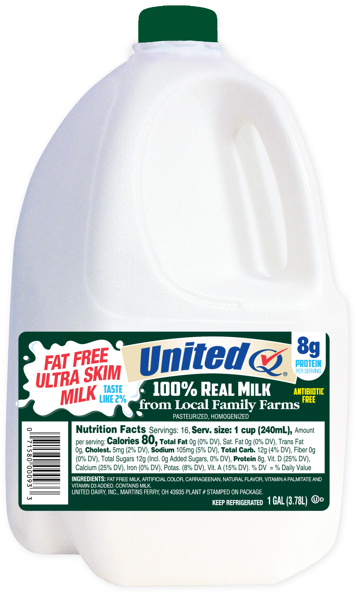 Ultra Skim Nonfat United Dairy