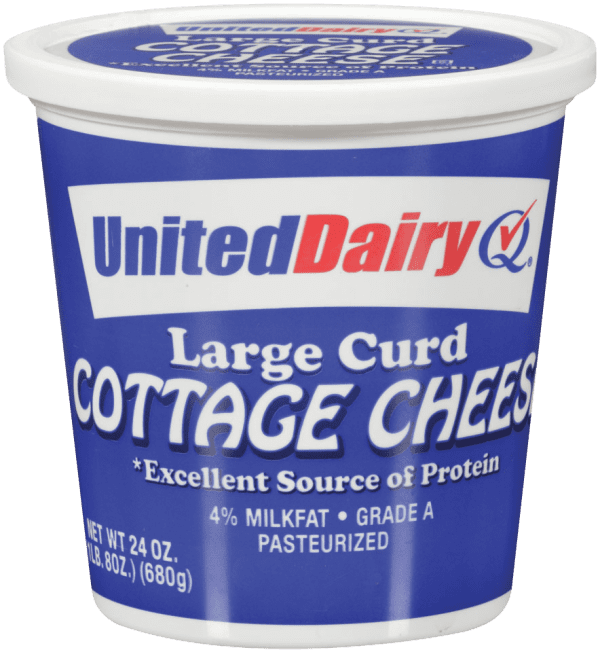 Large Curd Cottage Cheese United Dairy