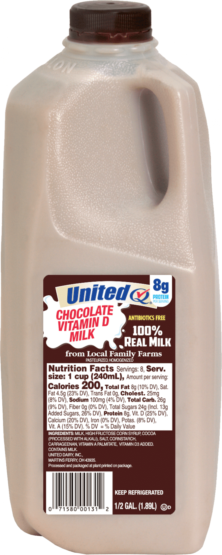 Chocolate Vitamin D United Dairy