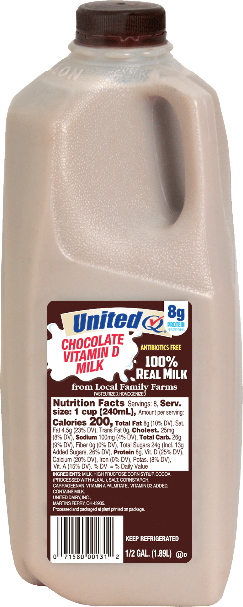 Chocolate Vitamin D United Dairy