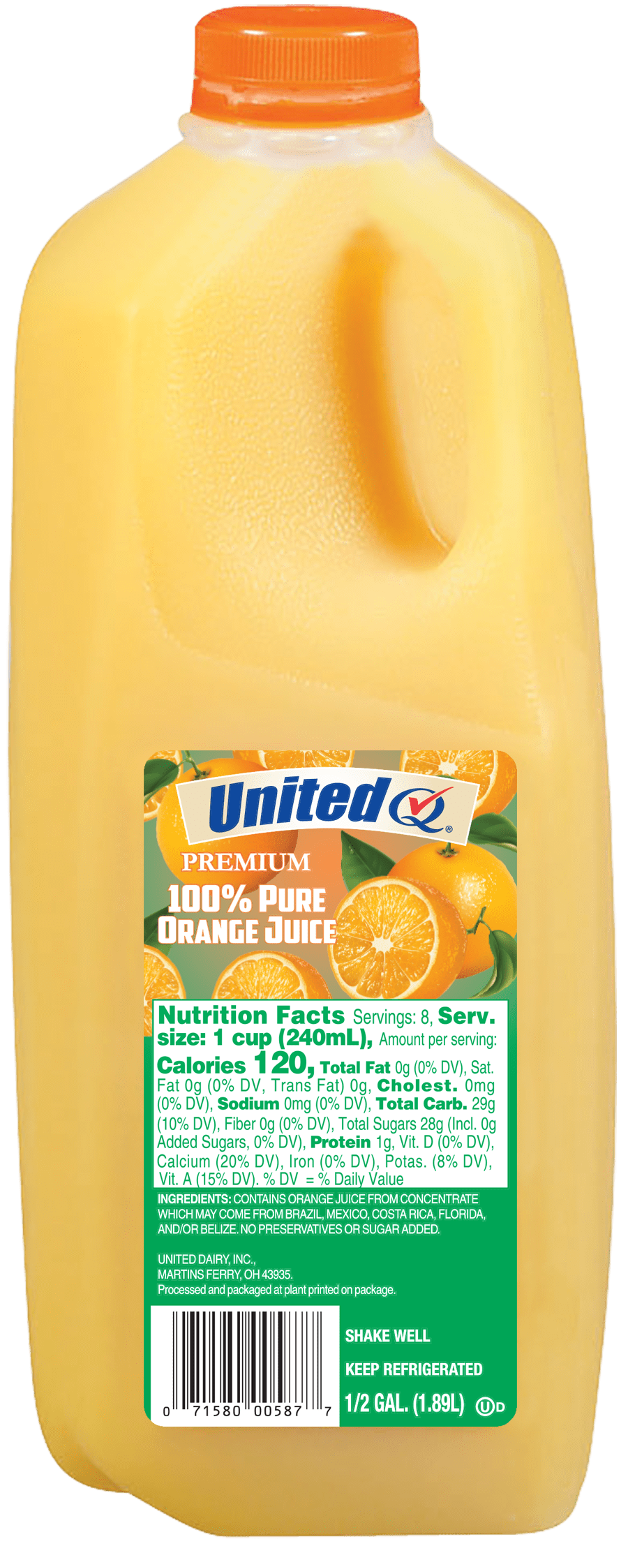 Orange Juice United Dairy