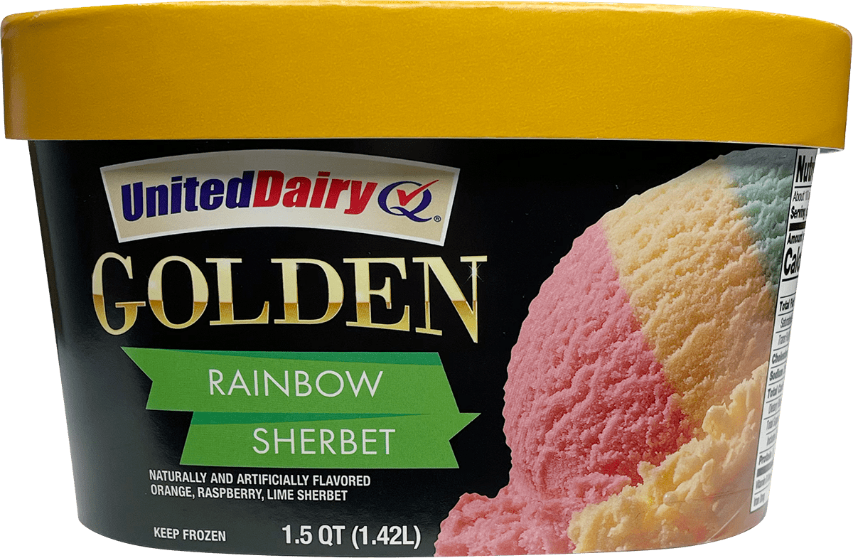 Rainbow Sherbet United Dairy