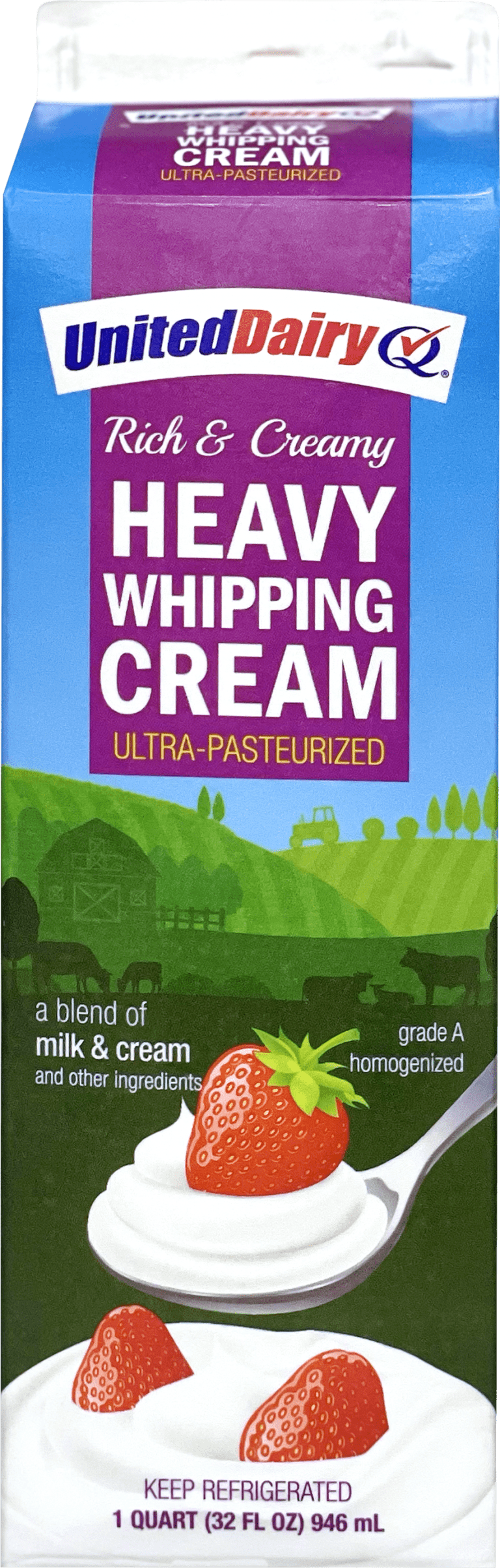 Long Life Heavy Whipping Cream United Dairy